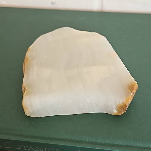 Vintage polished stone ashtray - Picture 5 of 6